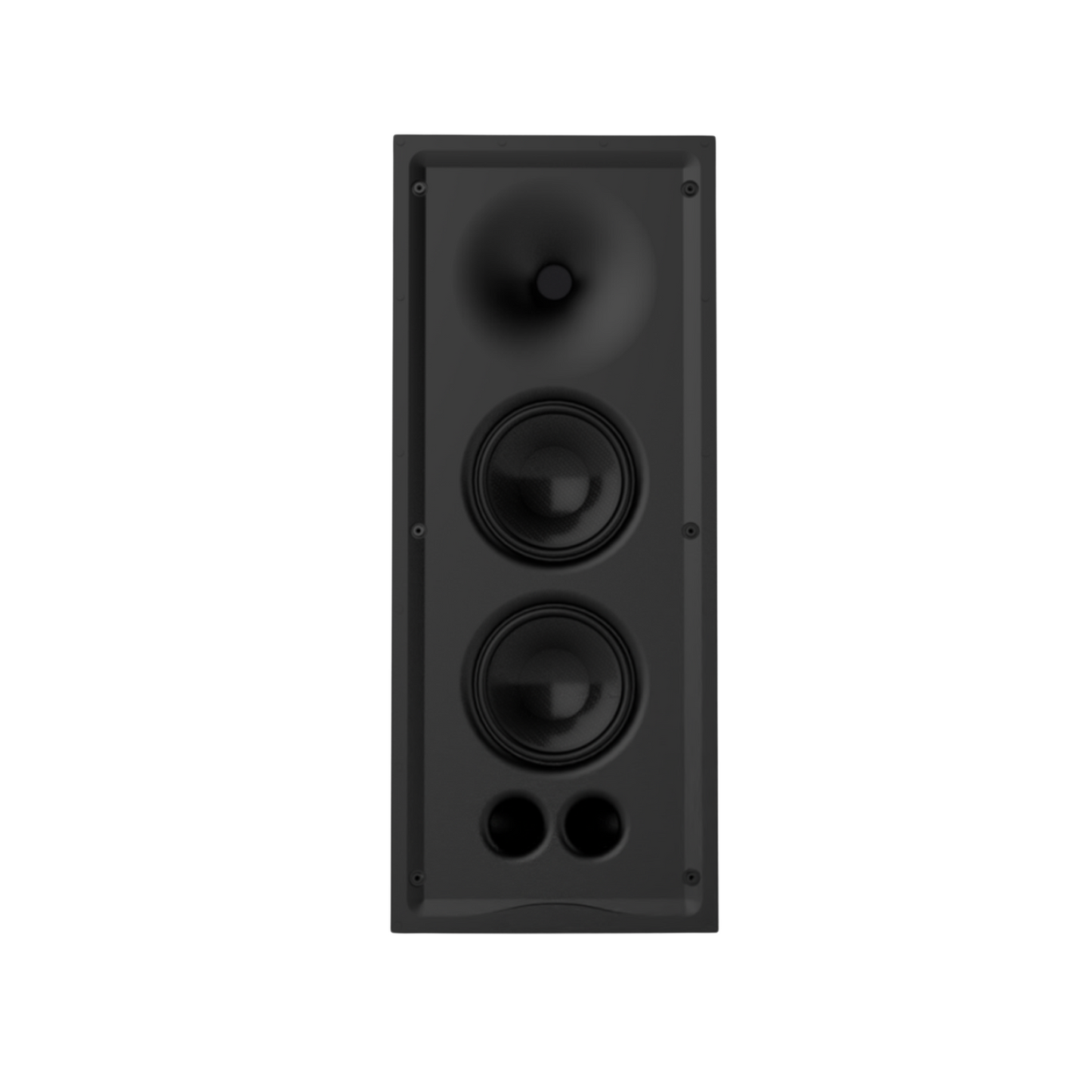 Theory IW25 in wall speaker on white background