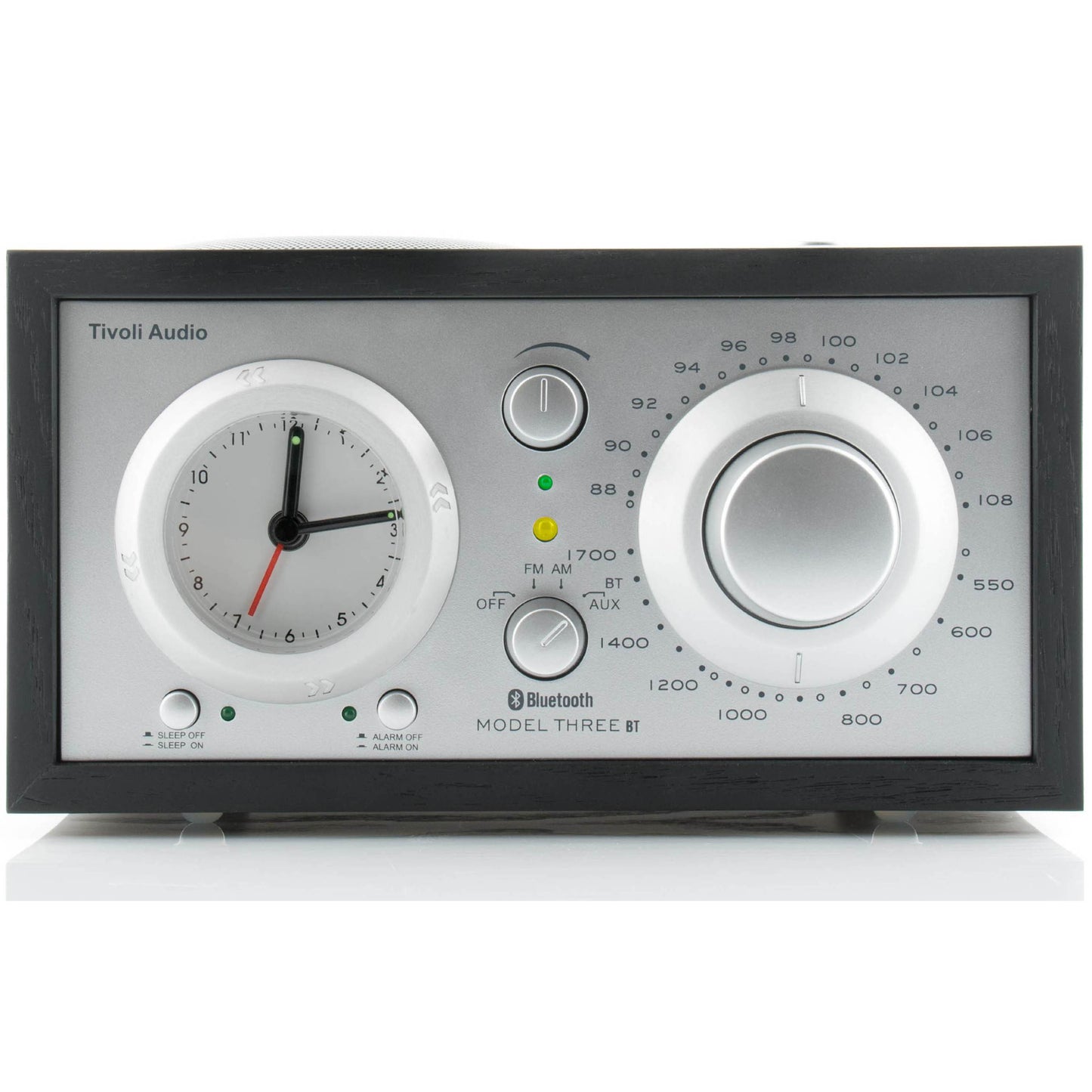 Tivoli Audio Model Three BT Black Silver - Front