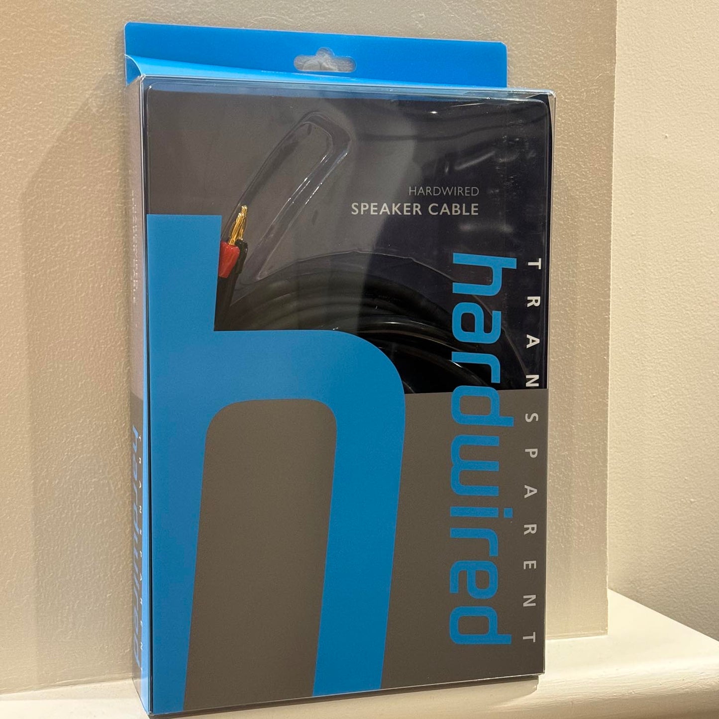 Transparent Audio Hardwired Factory Terminated Speaker Cable - Packaging