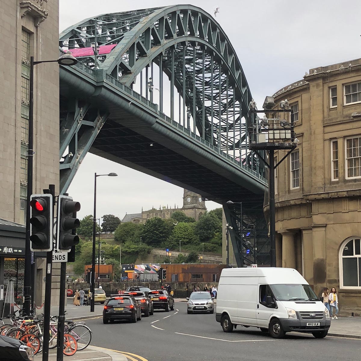 The Little Sydney Harbour Bridge - Newcastle-Upon-Tyne - see text reference.