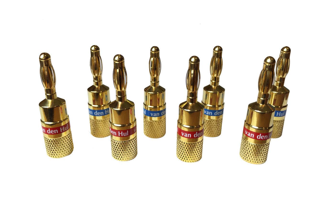van den Hul DIY Banana Speaker Cable Connectors - 8 pack