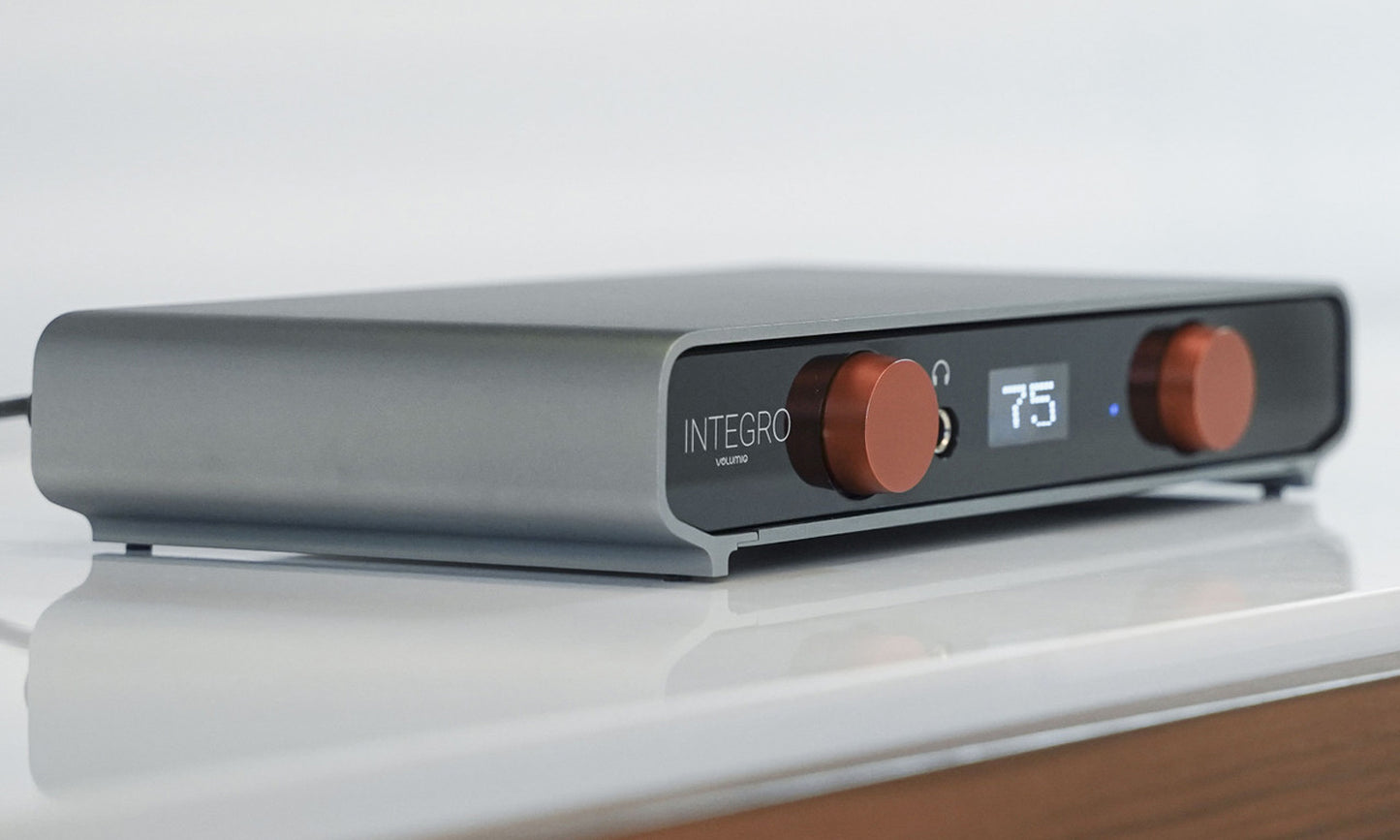 Volumio Integro Streaming Amplifier - Dual Mono Class D Amplifier Design