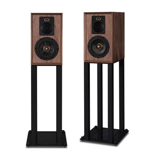 Wharfedale Aston Speakers on white background