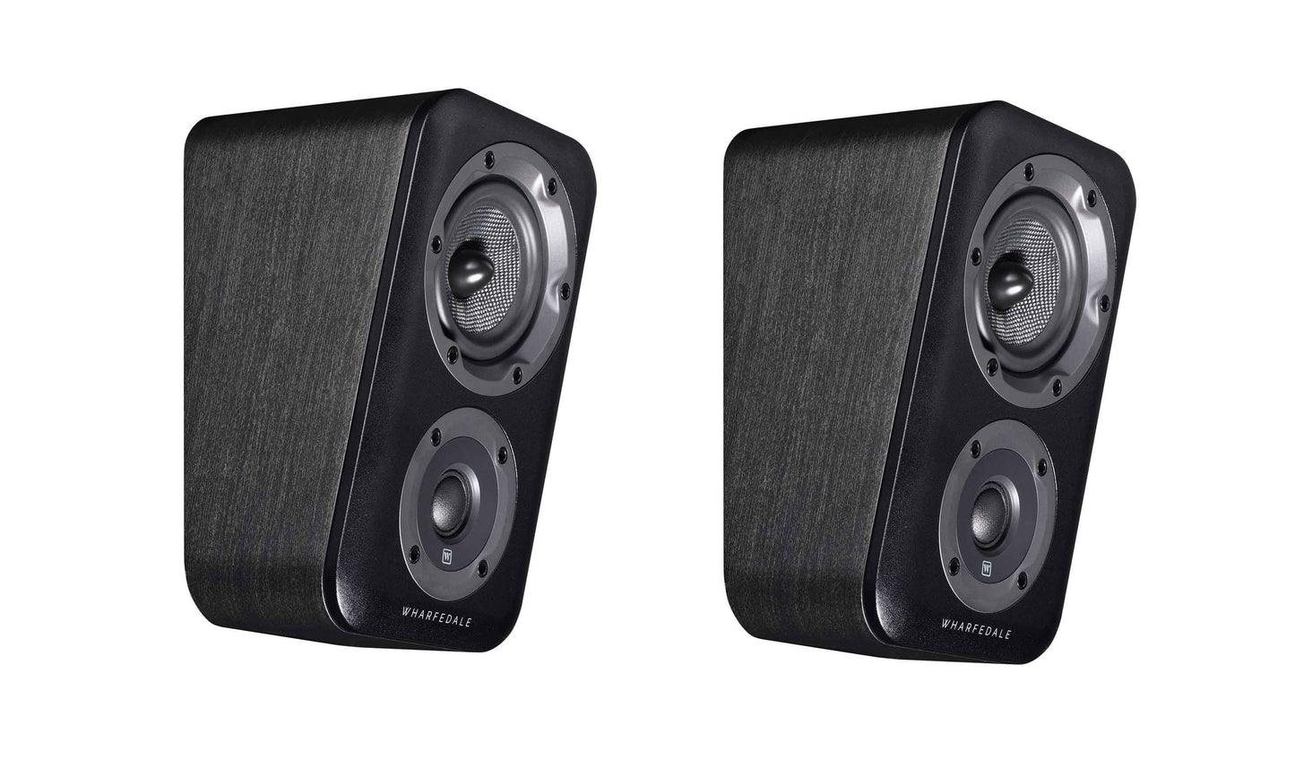 Wharfedale D300S Atmos Speakers - Side View - Black