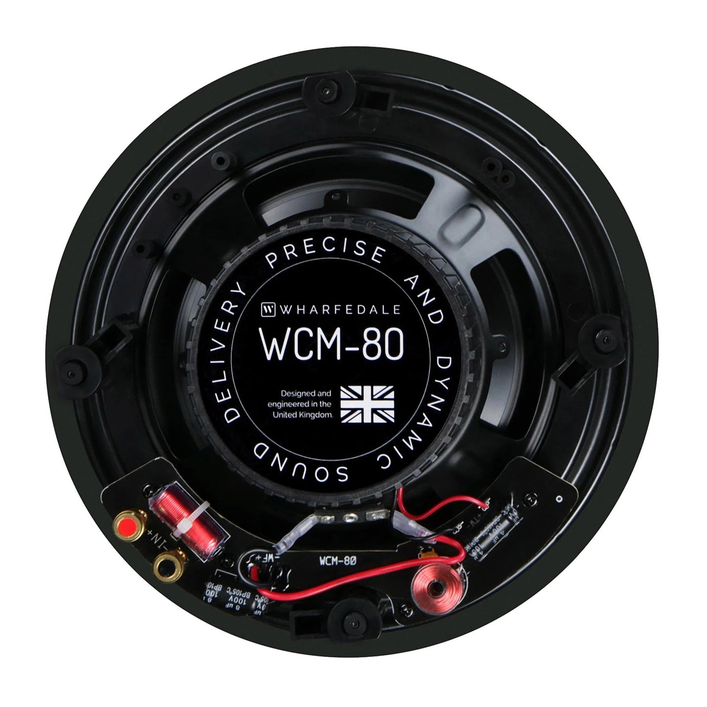 Wharfedale WCM-80 In-Ceiling Speakers - Polypropylene 8" (203mm) Mid/Bass Driver