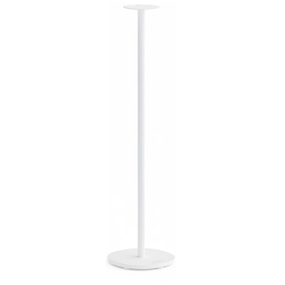 WiiM Sound Smart Speaker Floor Stand by Norstone - shown in white on white background