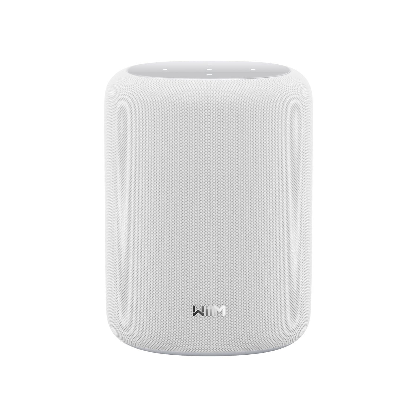Front view of WiiM Sound Lite Smart Speaker in white