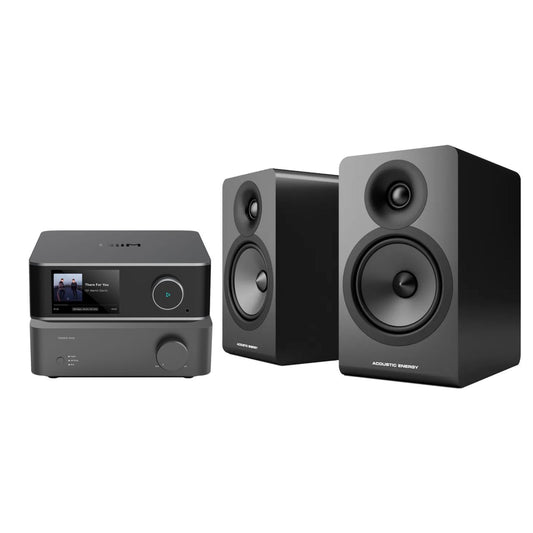 WiiM Ultra Vibelink Acoustic Energy AE100 TV Streaming System