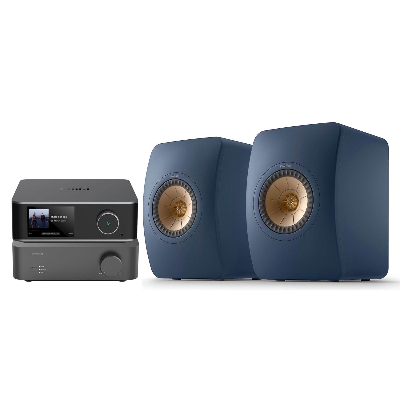WiiM Ultra Vibelink KEF LS50 TV Streaming System