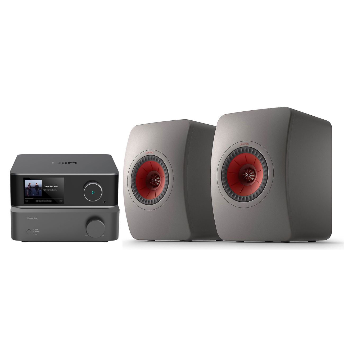 WiiM Ultra Vibelink KEF LS50 TV Streaming System