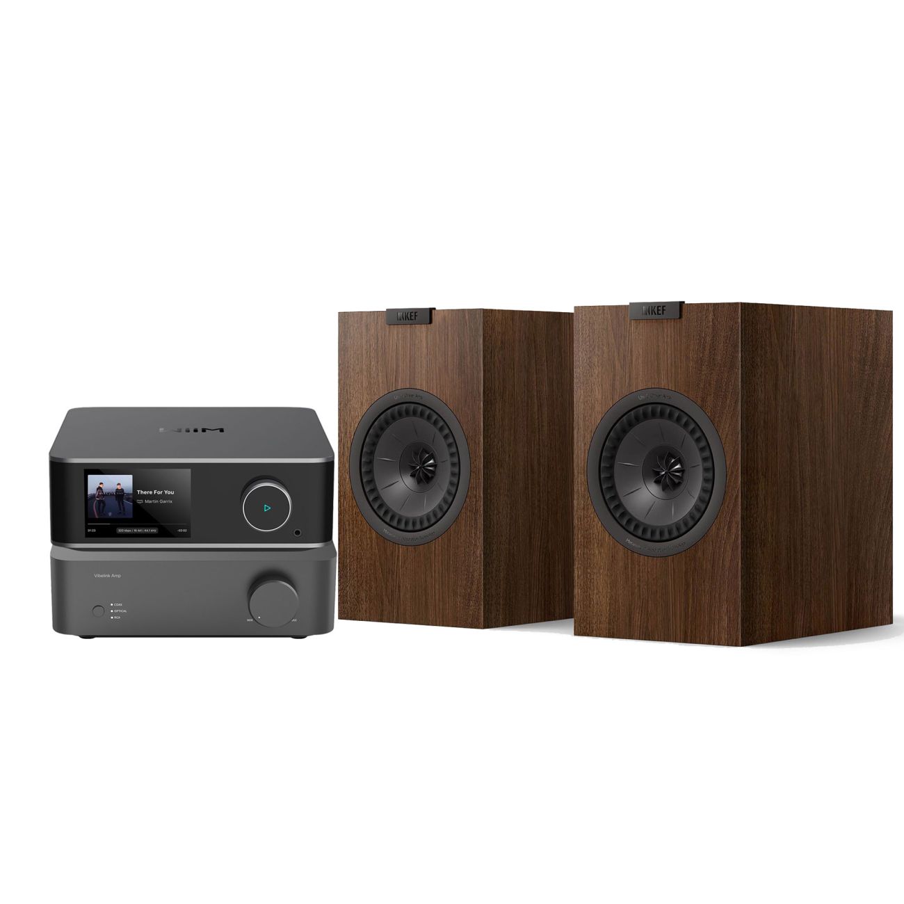 WiiM Ultra Vibelink KEF Q1 TV Streaming System