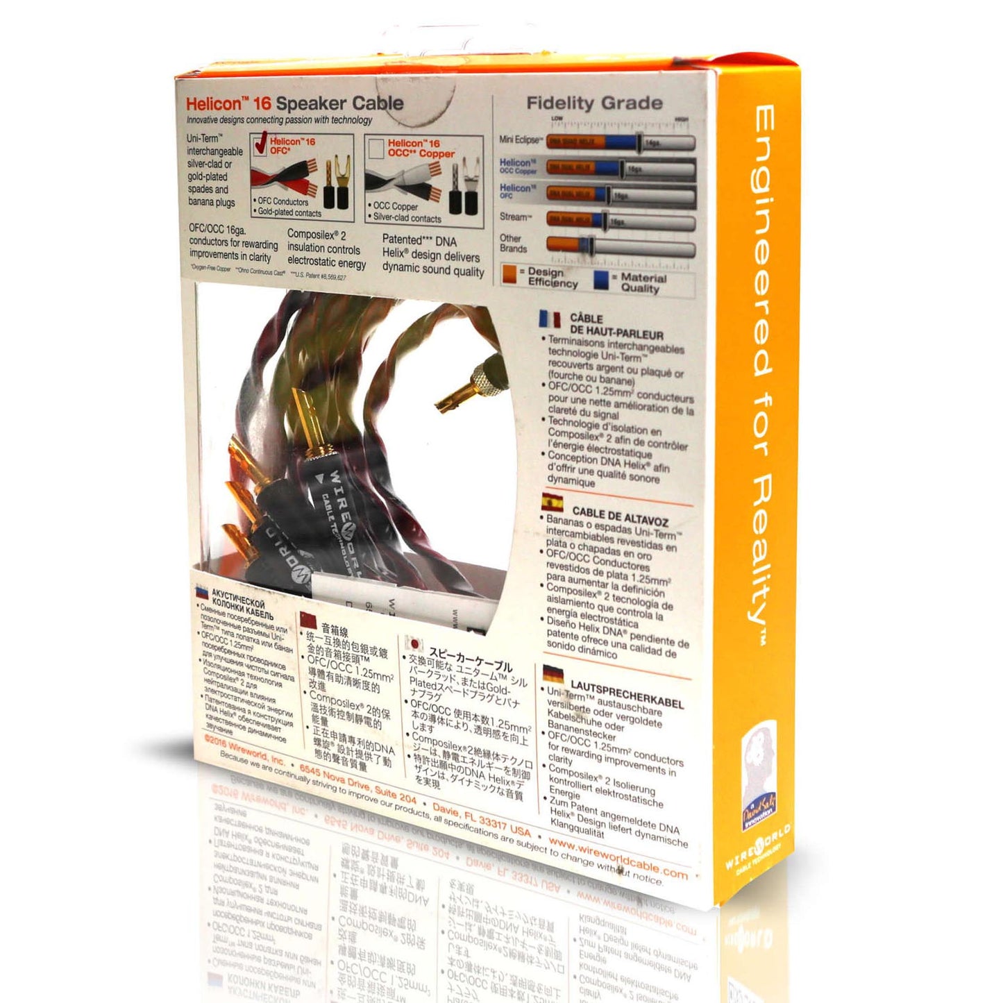 WireWorld Helicon 16 Speaker Cable - Quality product nicely packaged