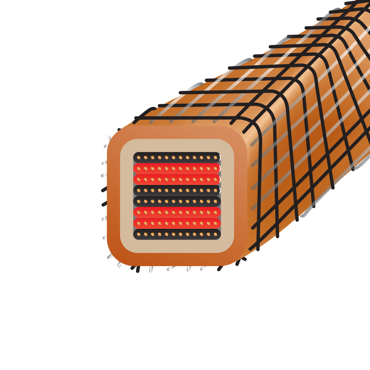 WireWorld Eclipse 10 Factory Terminated Speaker Cable - Internal