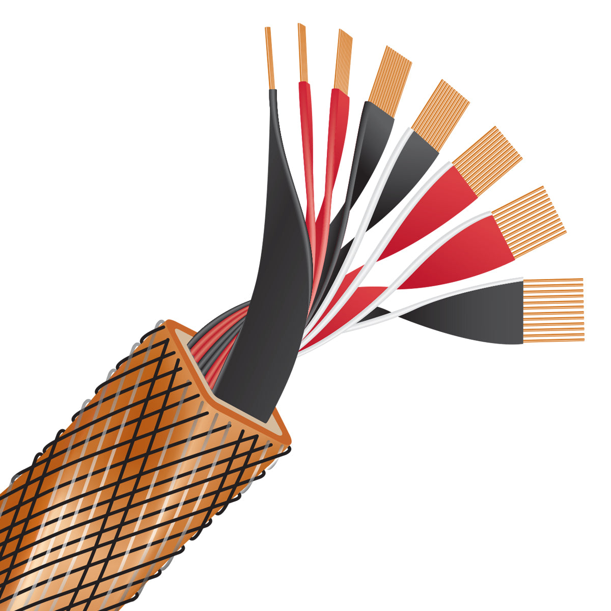 WireWorld Eclipse 10 Factory Terminated Speaker Cable - Internal