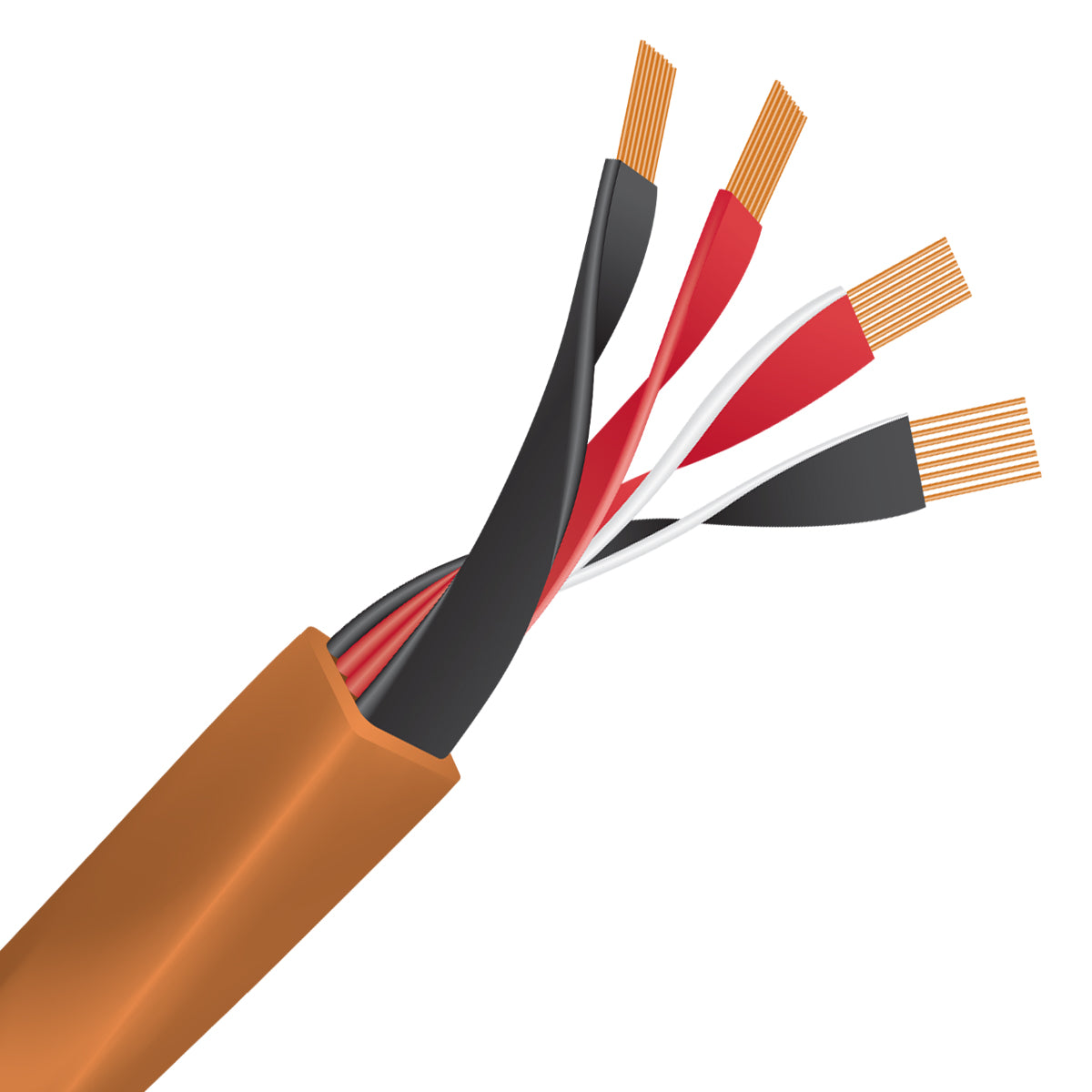 WireWorld Mini Eclipse 10 Factory Terminated Speaker Cable - Internal