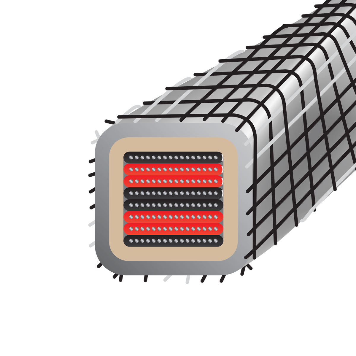 WireWorld Platinum Eclipse 10 Factory Terminated Speaker Cable - Internal