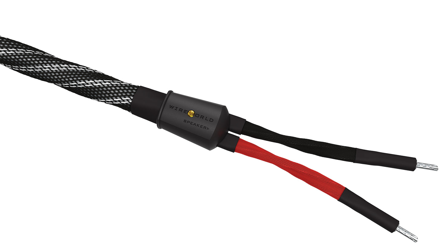 WireWorld Platinum Eclipse 10 Factory Terminated Speaker Cable - Banana Plugs