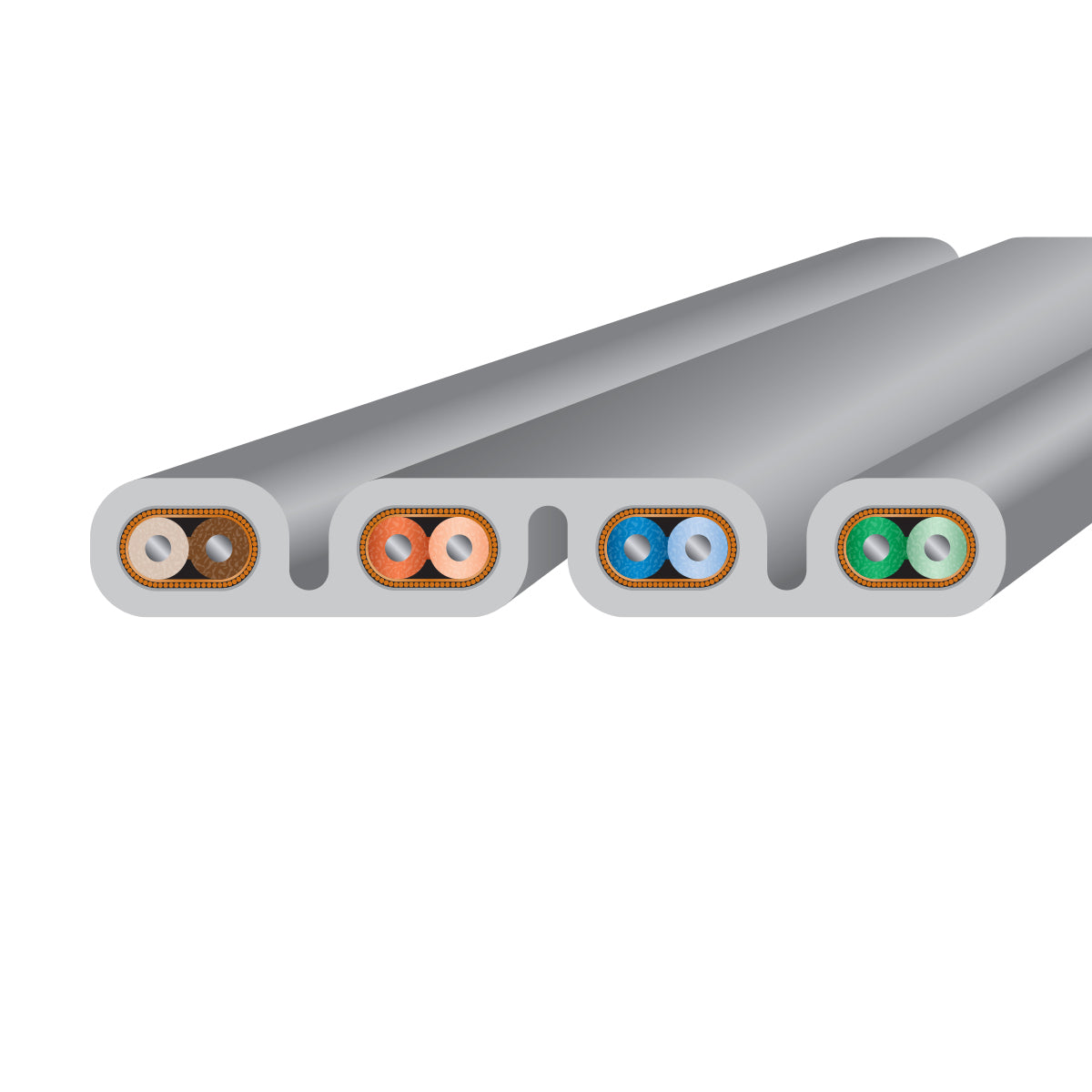 WireWorld Platinum Starlight 10 Twinax Ethernet Cable - Internal