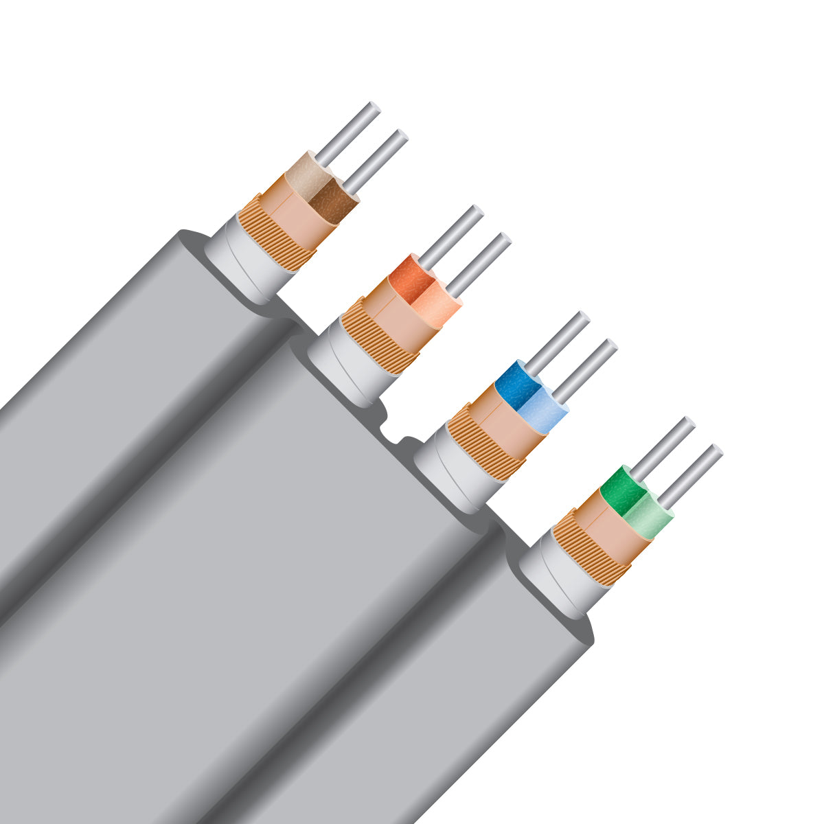 WireWorld Platinum Starlight 10 Twinax Ethernet Cable - Internal