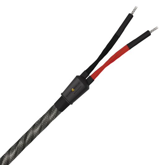 WireWorld Silver Eclipse 10 Factory Terminated Speaker Cable (Comes with Banana Plugs - Spades Optional)
