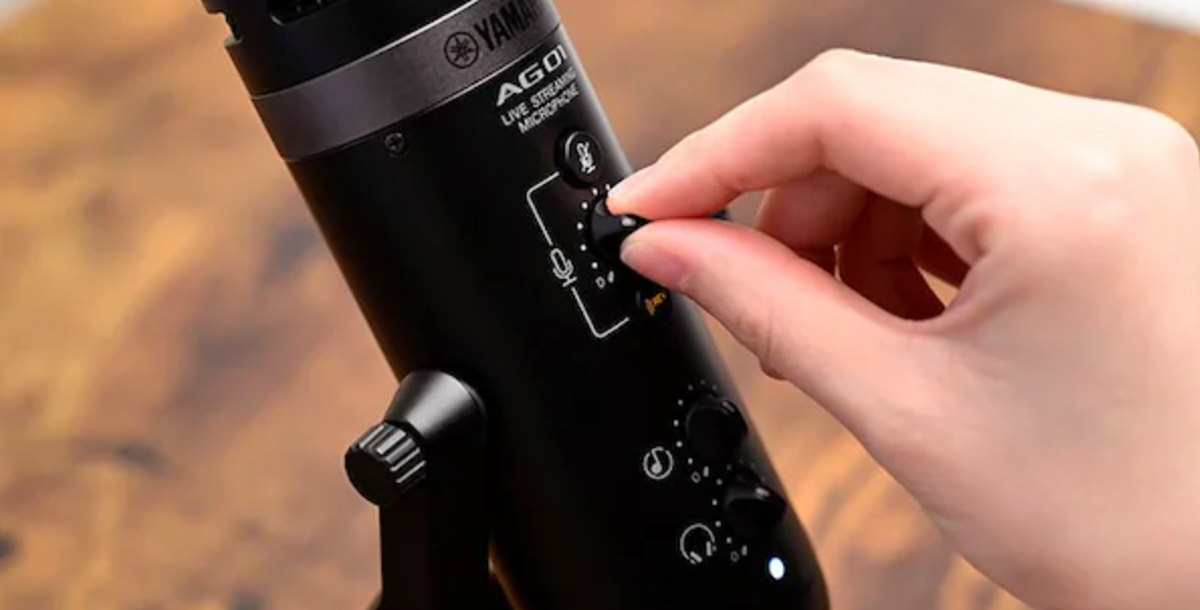 Yamaha AG01 Live Streaming USB Microphone