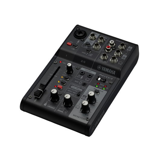 Yamaha AG03MK2 3-Channel Live Streaming Mixer