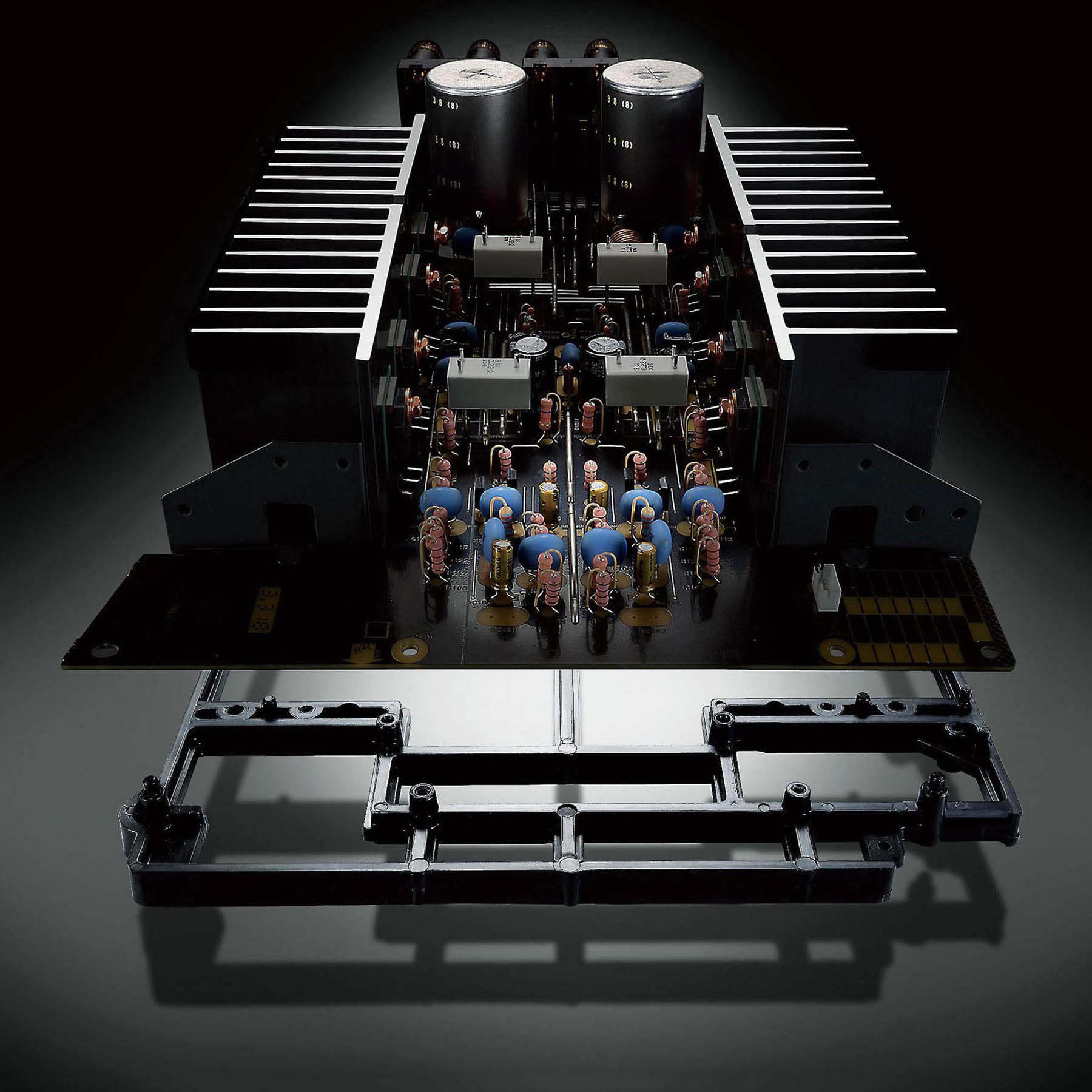 Internal View Of The Yamaha A-S501 Amplifier