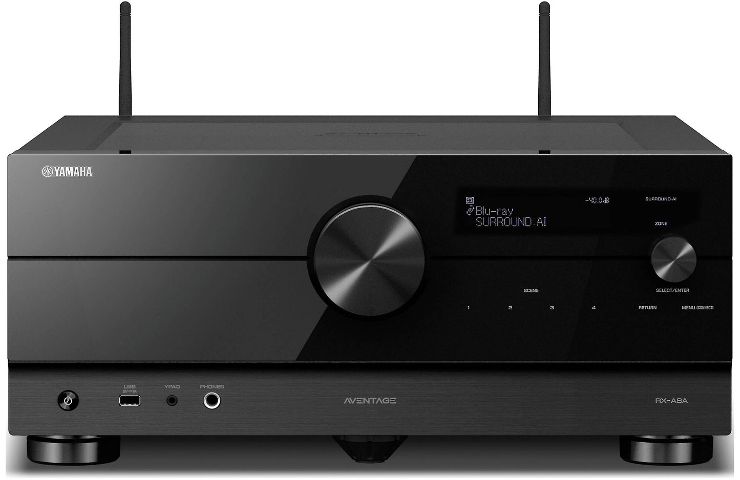 Yamaha Aventage RX-A8A Home Theatre Receiver - Wi-Fi Antennas extended