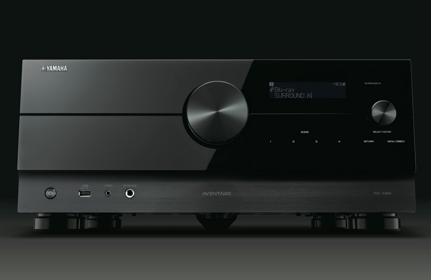 Yamaha Aventage RX-A8A Home Theatre Receiver - Solid build.