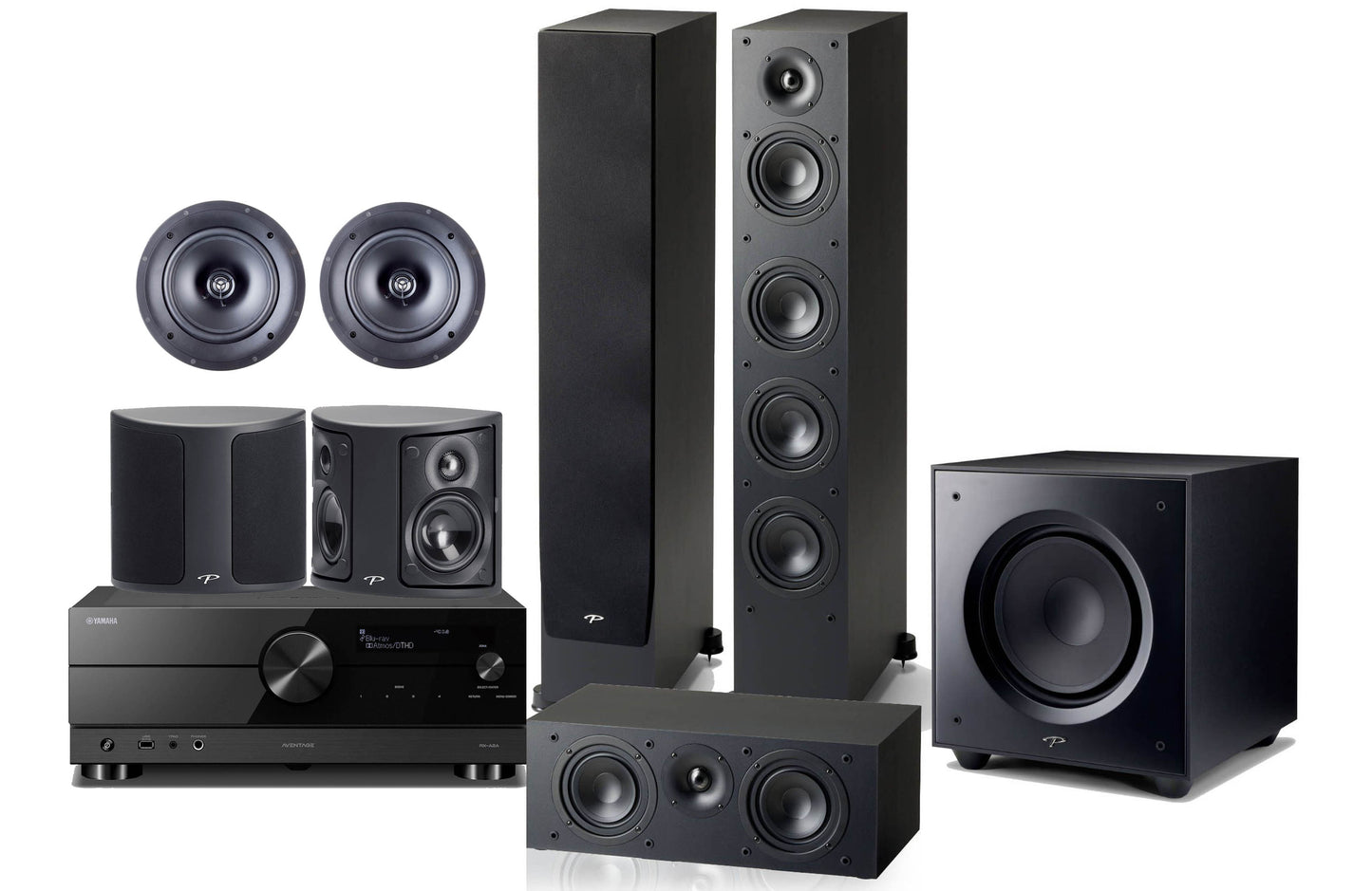 Yamaha RX-A2A Paradigm Monitor Home Theatre System