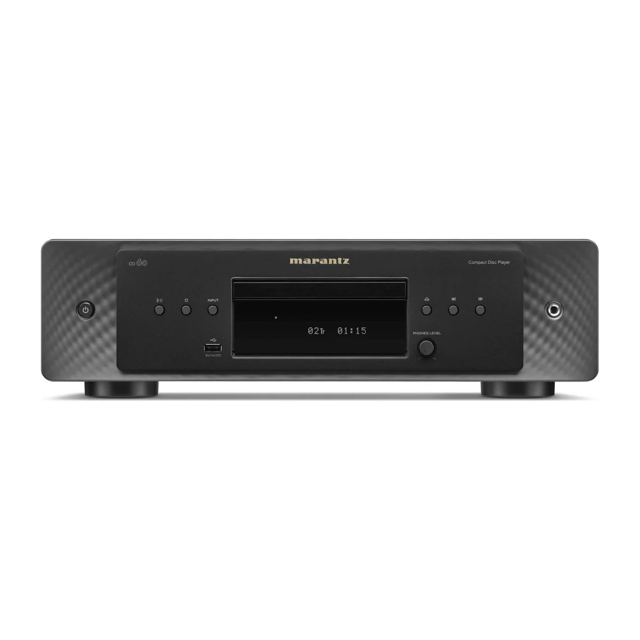 What is the advantage of having a high-resolution DAC in the player?
