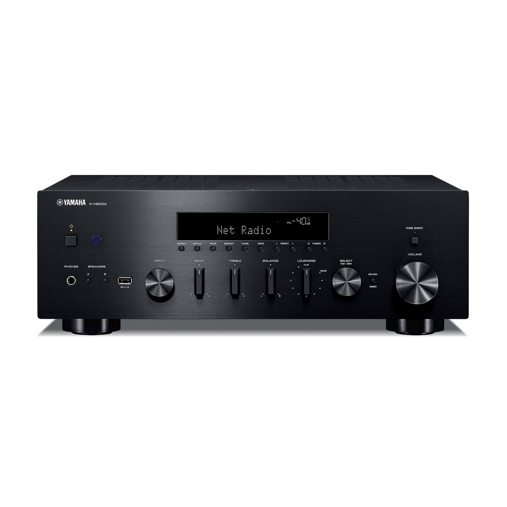 Can I connect an equalizer to a Yamaha receiver?