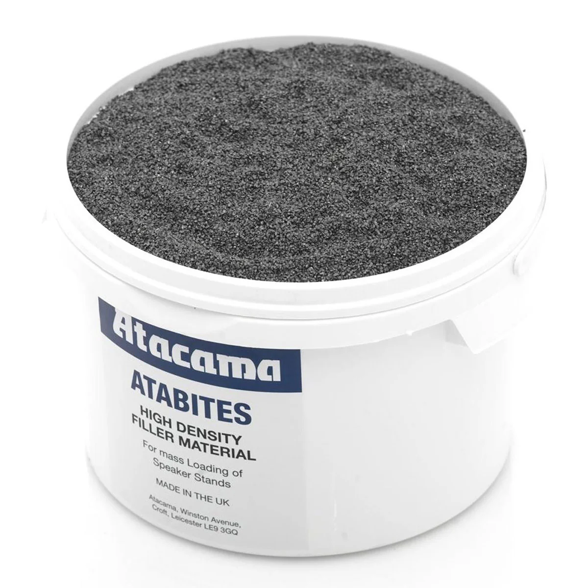 Can I adjust the amount of Atabite filler used in my speaker stands?