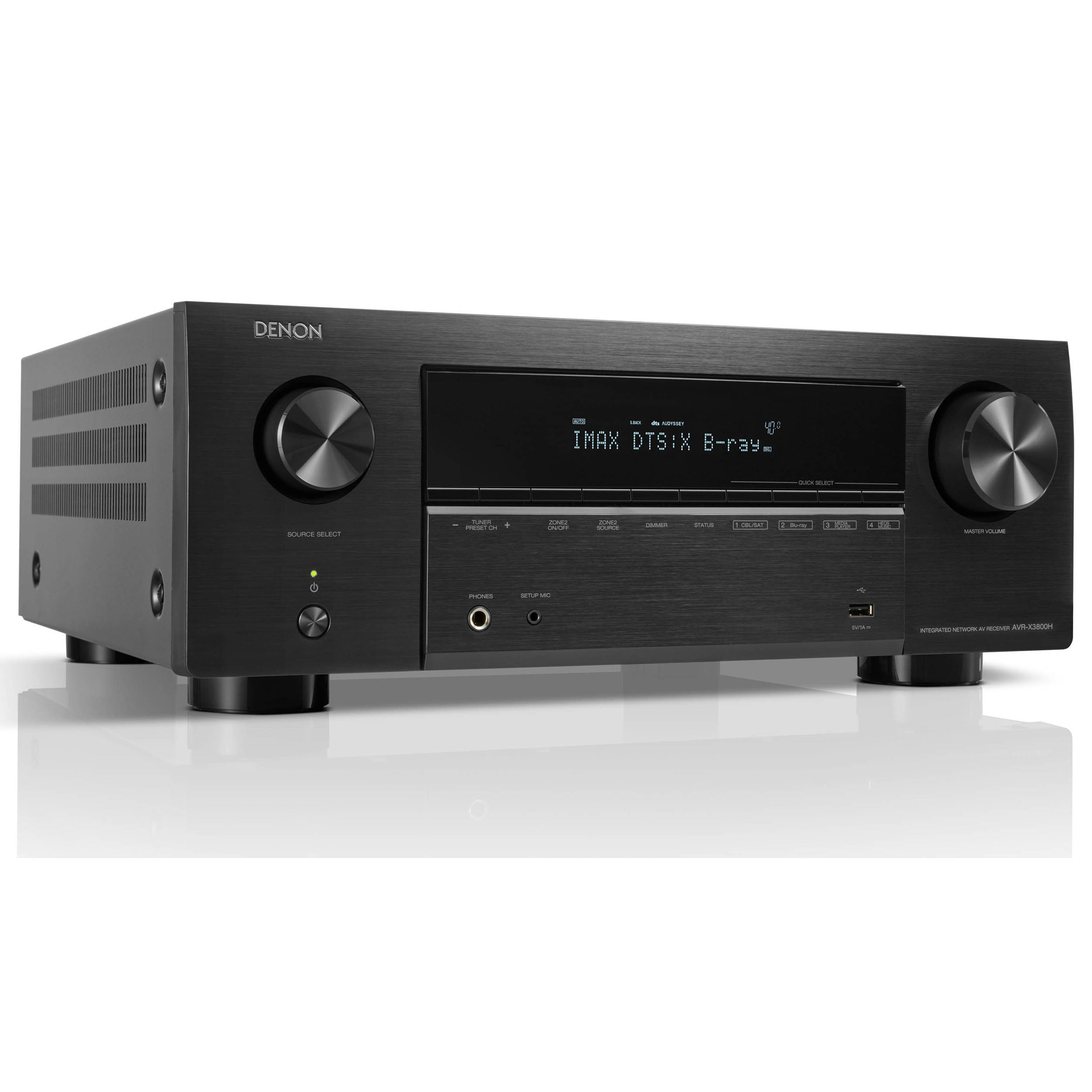Does the Denon 3800 support Dolby Atmos?