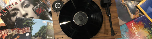 Vinyl Records and turntable