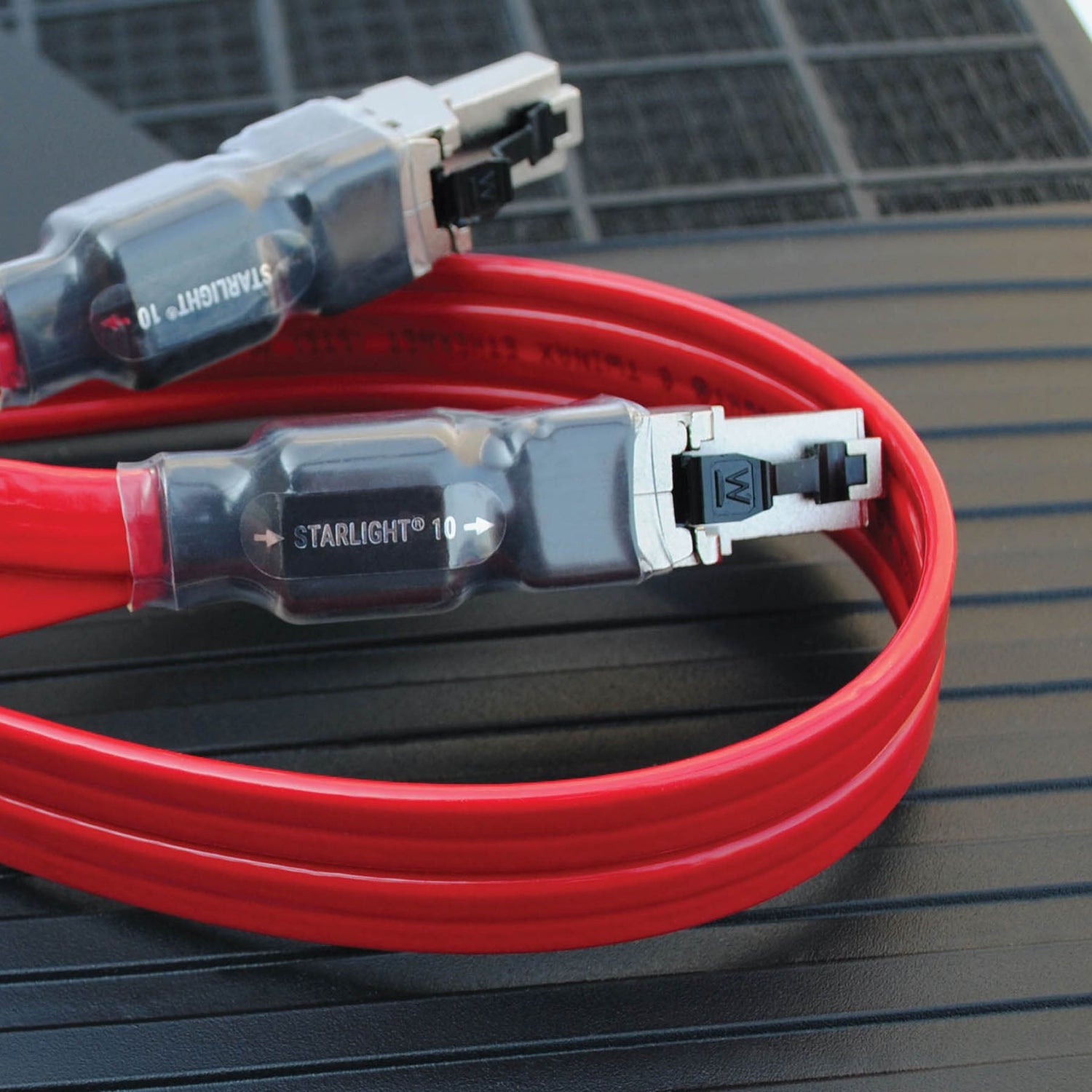 red ethernet cable