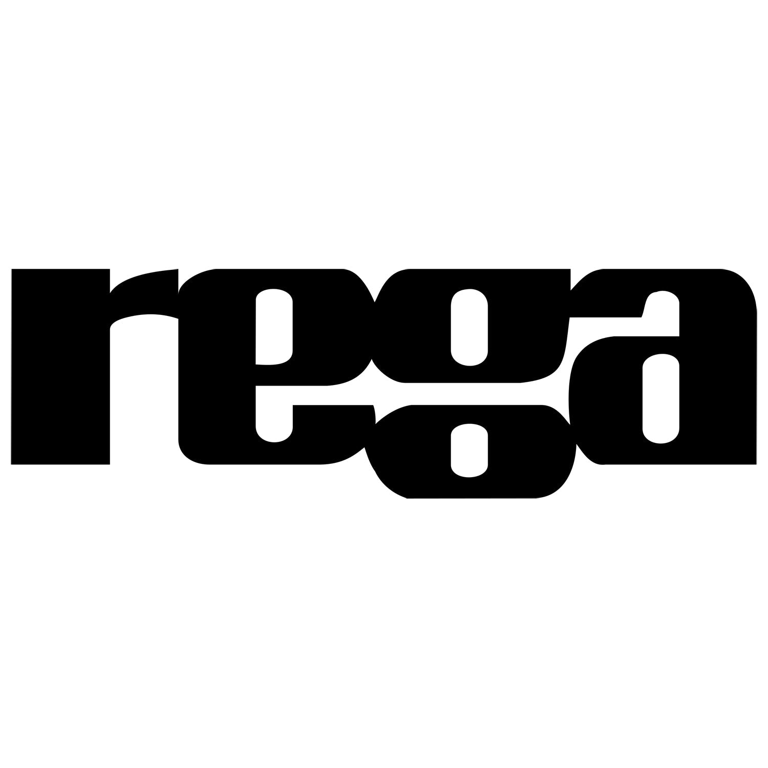 Rega Logo on white background