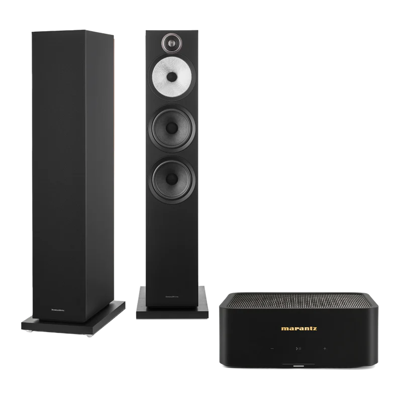 Bowers & Wilkins 603 Marantz M1 TV Streaming System