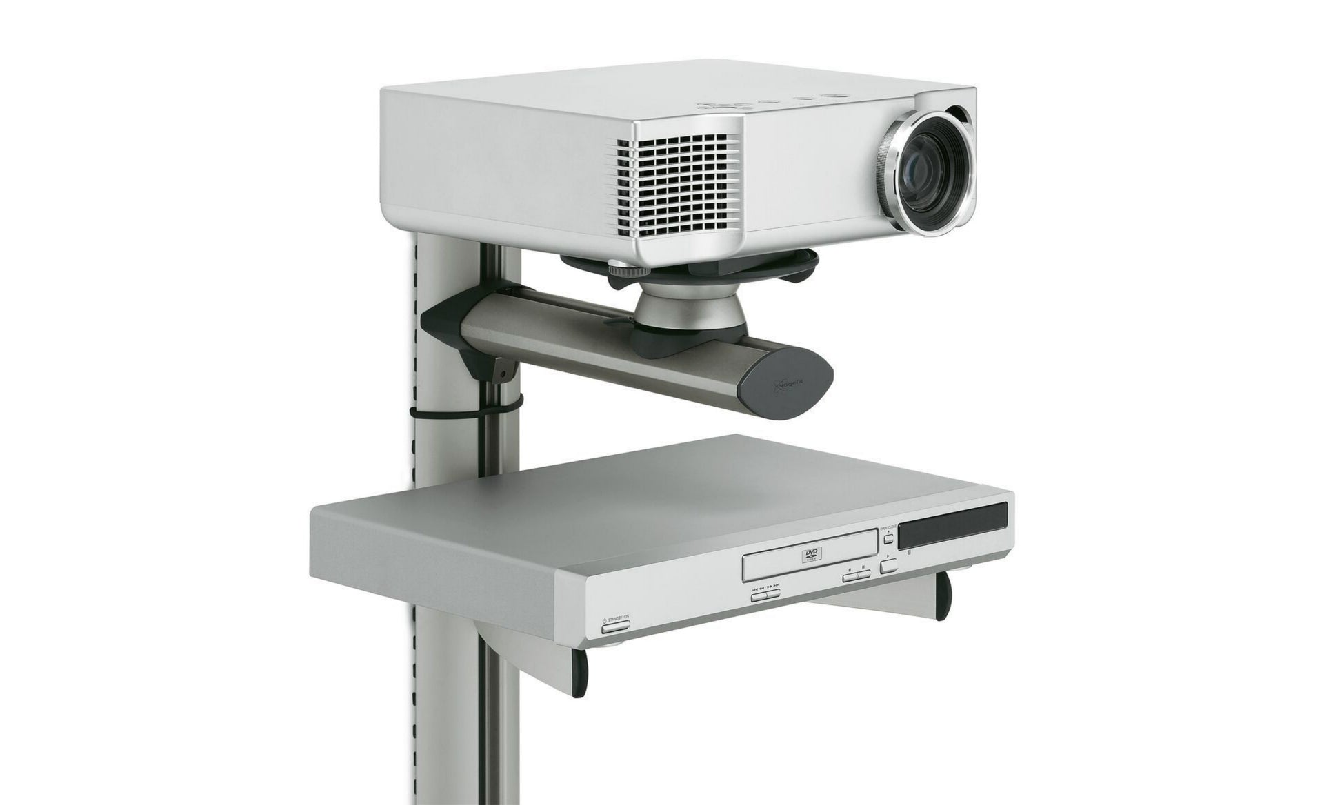 Vogel's EPW 6565 Universal Projector Mount - With Projector and DVD Player