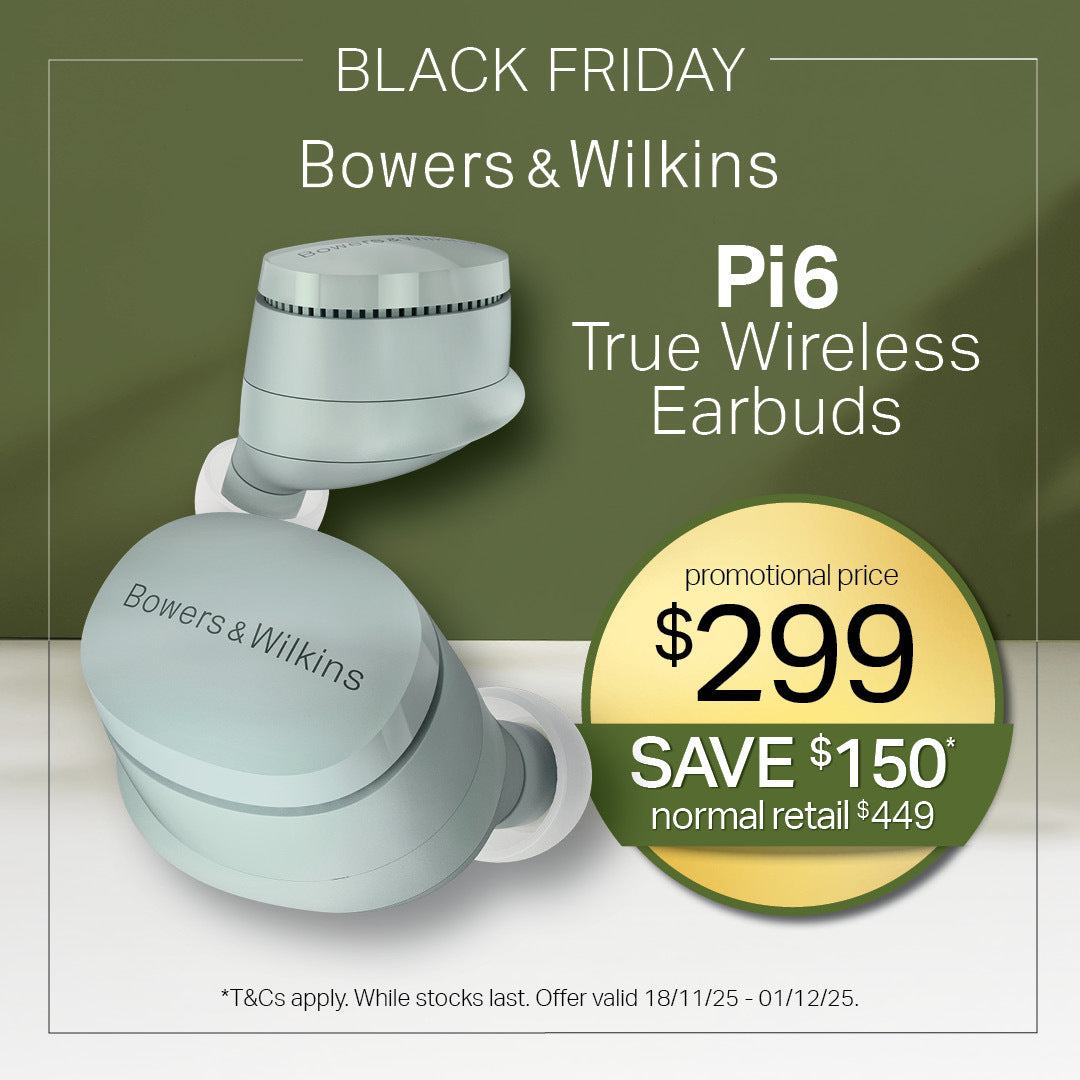 Bowers & Wilkins Pi6 Active Noise-Cancelling True Wireless Earbuds