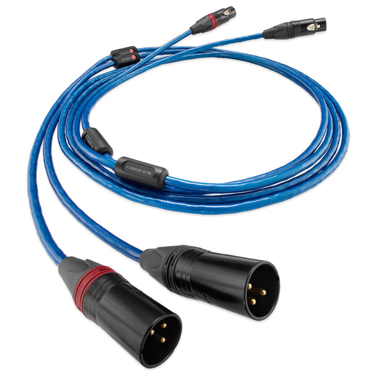 Nordost Blue Heaven 3 XLR to XLR Audio Cable on white background