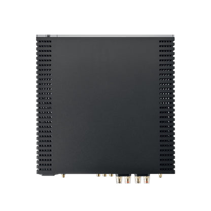 Top view of Naim CI-Uniti 102 Streaming Amplifier on white background