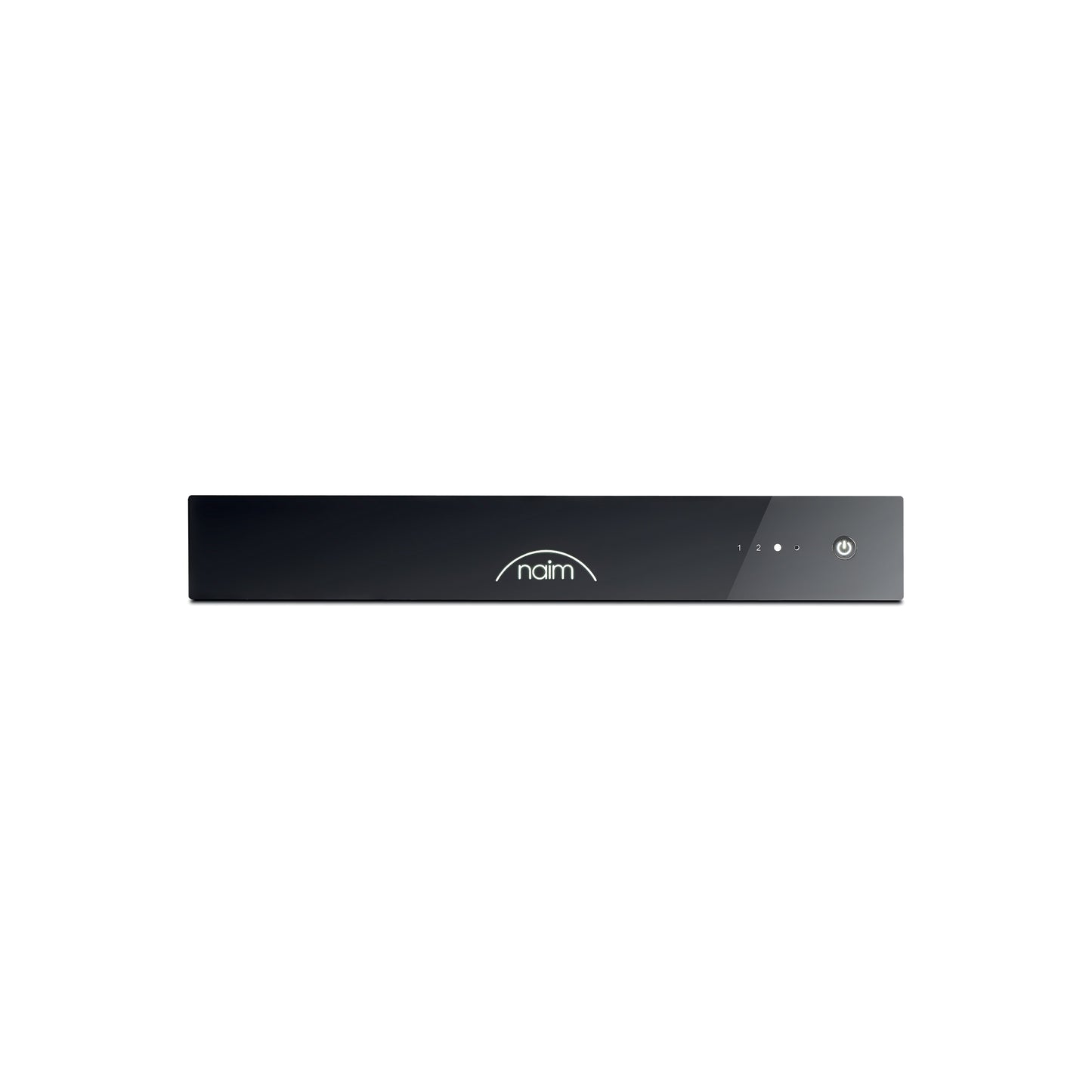 Front view of Naim CI-Uniti 102 Streaming Amplifier on white background