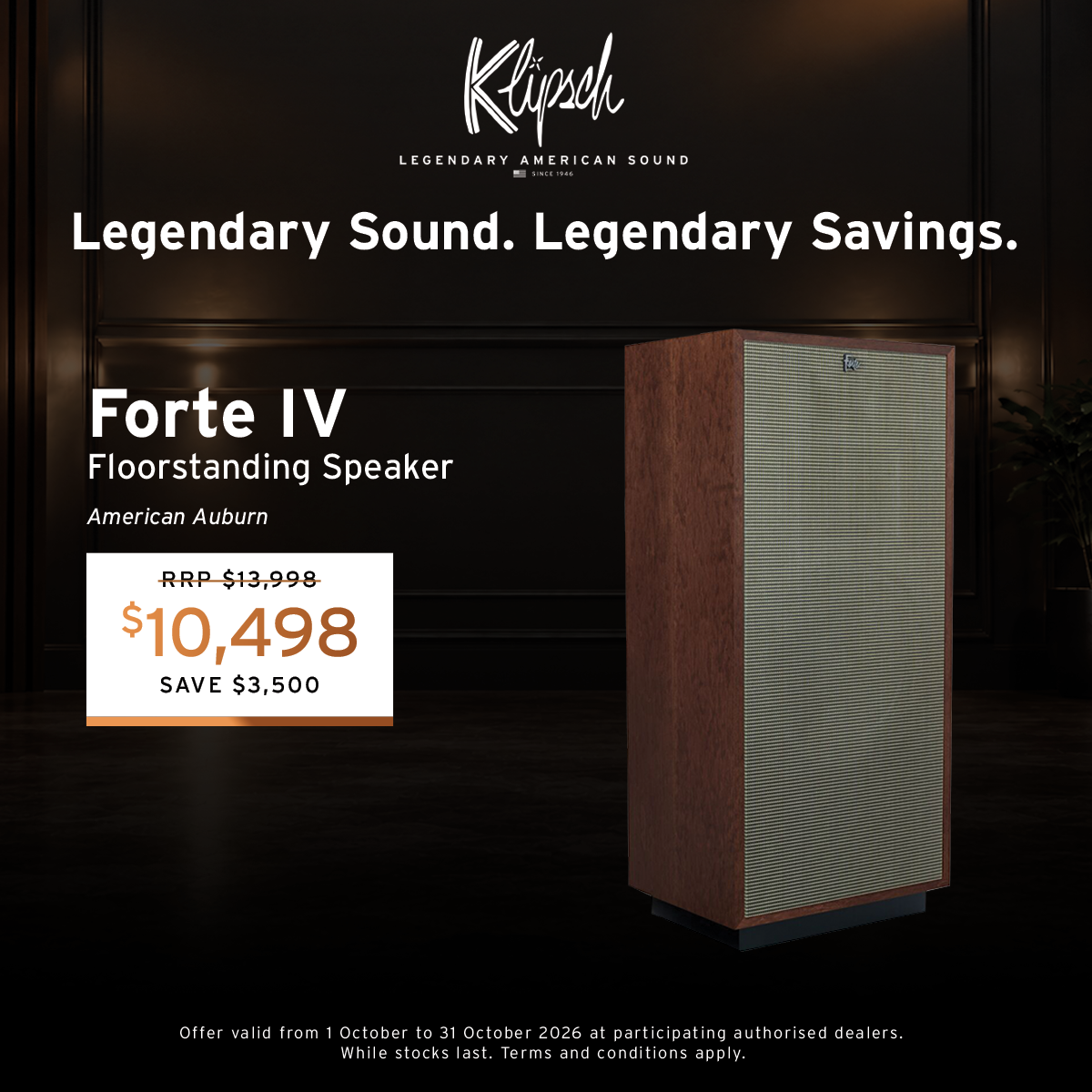 Klipsch Heritage Forte IV Speakers