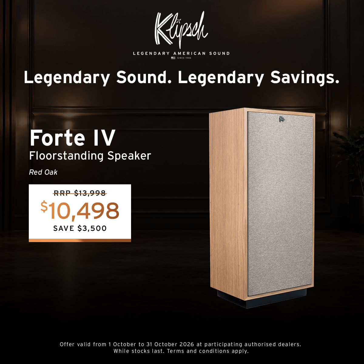 Klipsch Heritage Forte IV Speakers