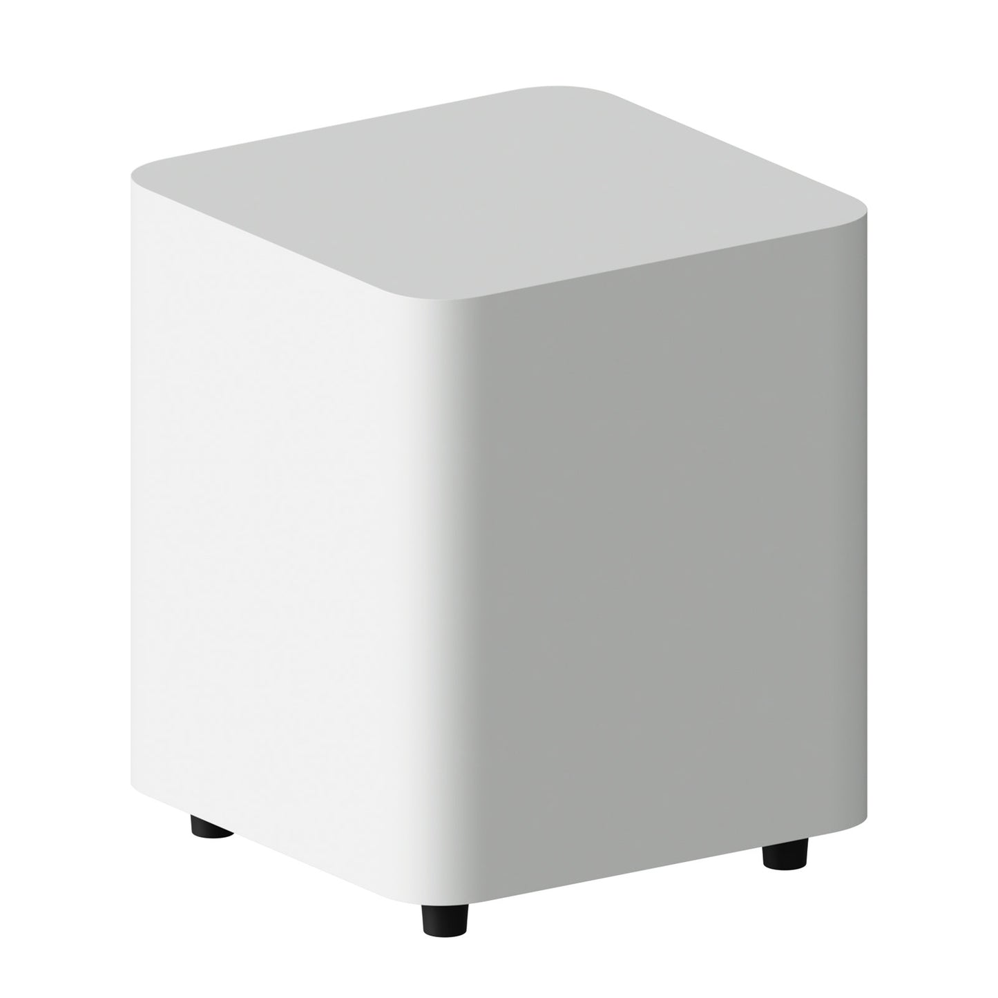 White Fosi Audio SW10 Subwoofer on white background