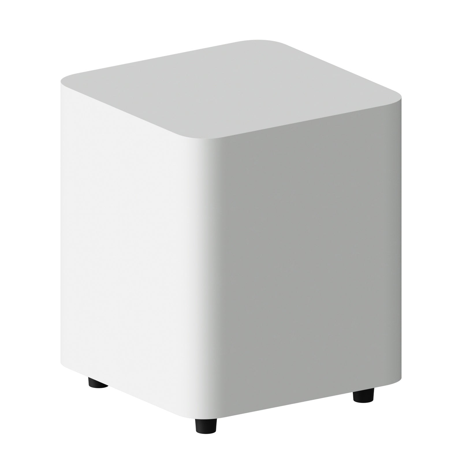 White Fosi Audio SW10 Subwoofer on white background