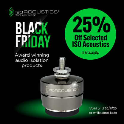 IsoAcoustics Black Friday promo