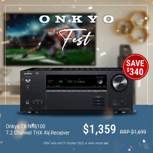 Onkyo TX-NR6100 8K Home Theatre Receiver