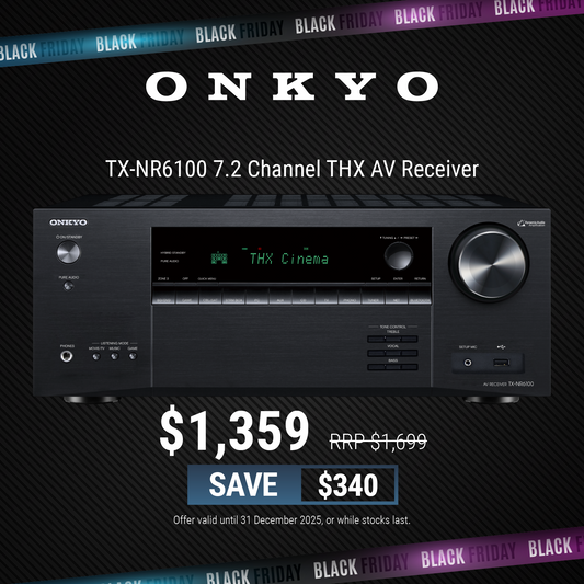 Onkyo TX-NR6100 8K Home Theatre Receiver